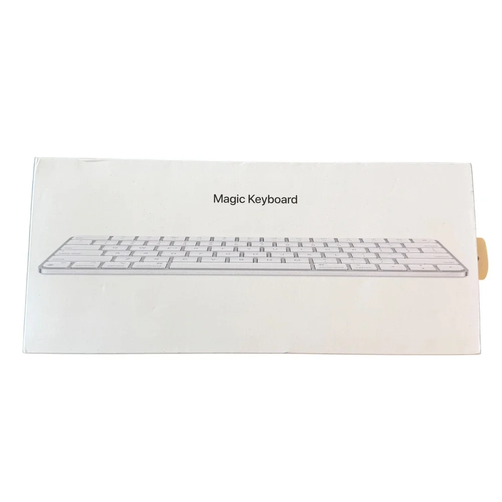 Apple Magic Keyboard Wireless Bluetooth Silver White Model A2450 MK2A3LL/A